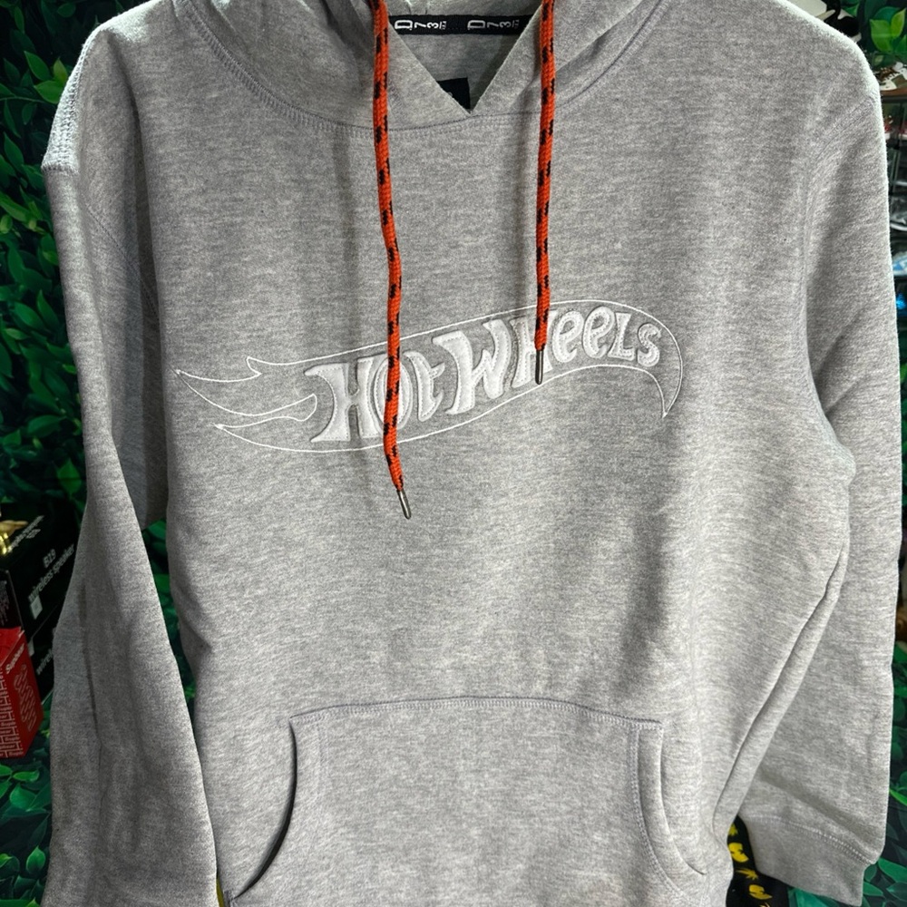 D73 X Hot Wheels Gray Hoodie for Women Size Large